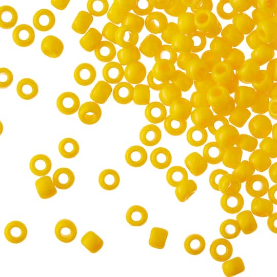 12 Pack: Toho&#xAE; Yellow Opaque Japanese Glass Seed Beads, 6/0